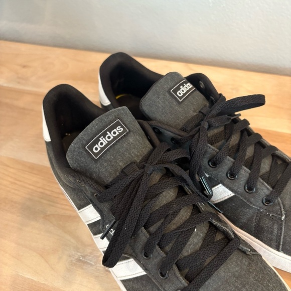 Adidas Men's 12 Daily 3.0 Skate Shoe Sneakers Core Black White Cloud Casual - Picture 5 of 8